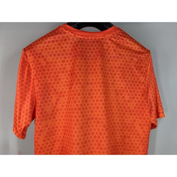 Nike NEW Clemson Tigers NCAA Mens M Sample Orange Vented Training Run T-Shirt - Picture 7 of 13